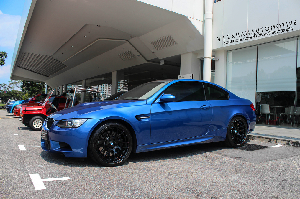 BMW m5 f10 Monte Carlo Blue