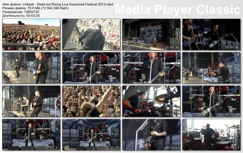 Volbeat - Dead But Rising (Live at Download Festival) (2013)