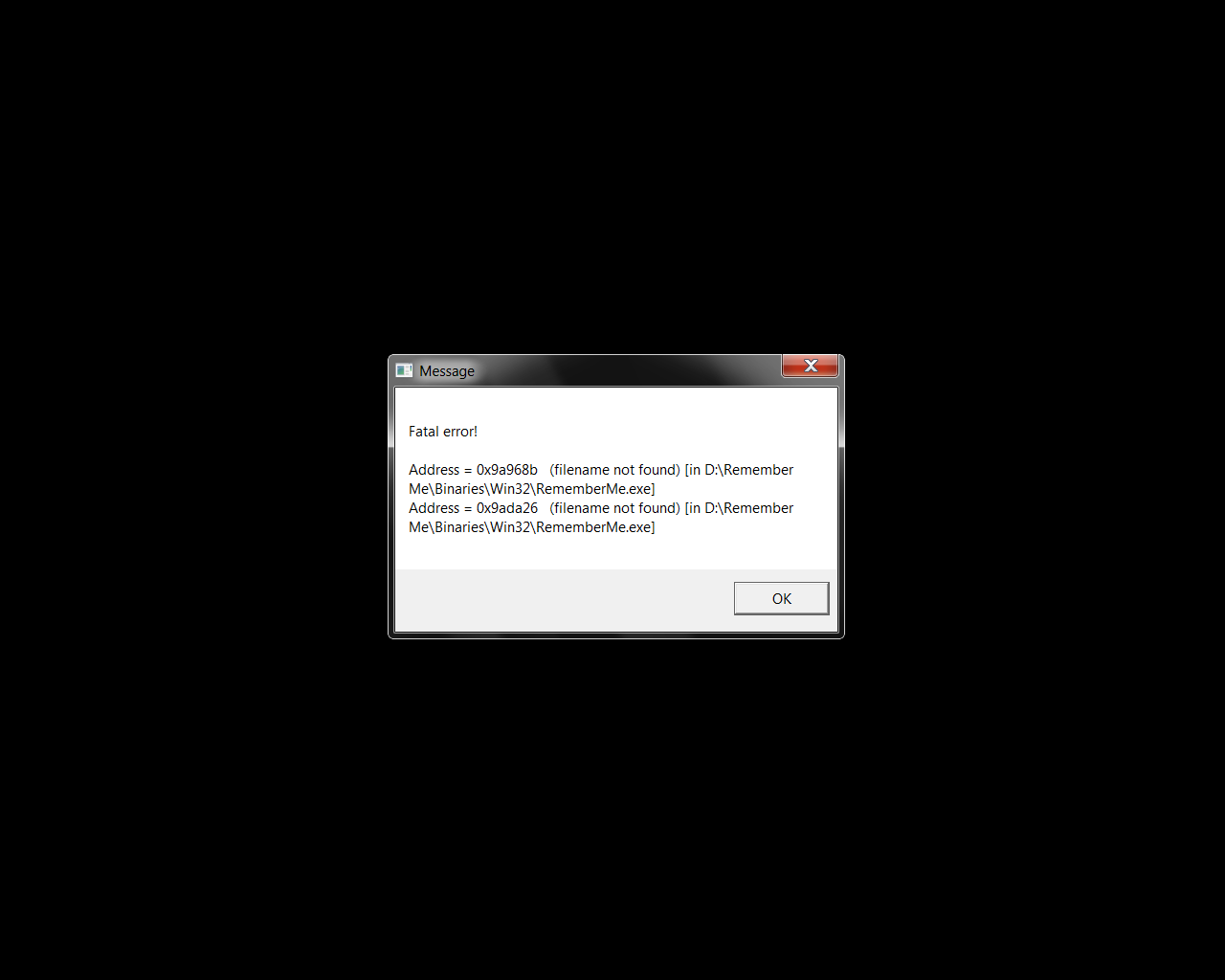 Message linux. Linux Fatal Error. Ram Error. Linux Error message. Ubuntu Error 32.