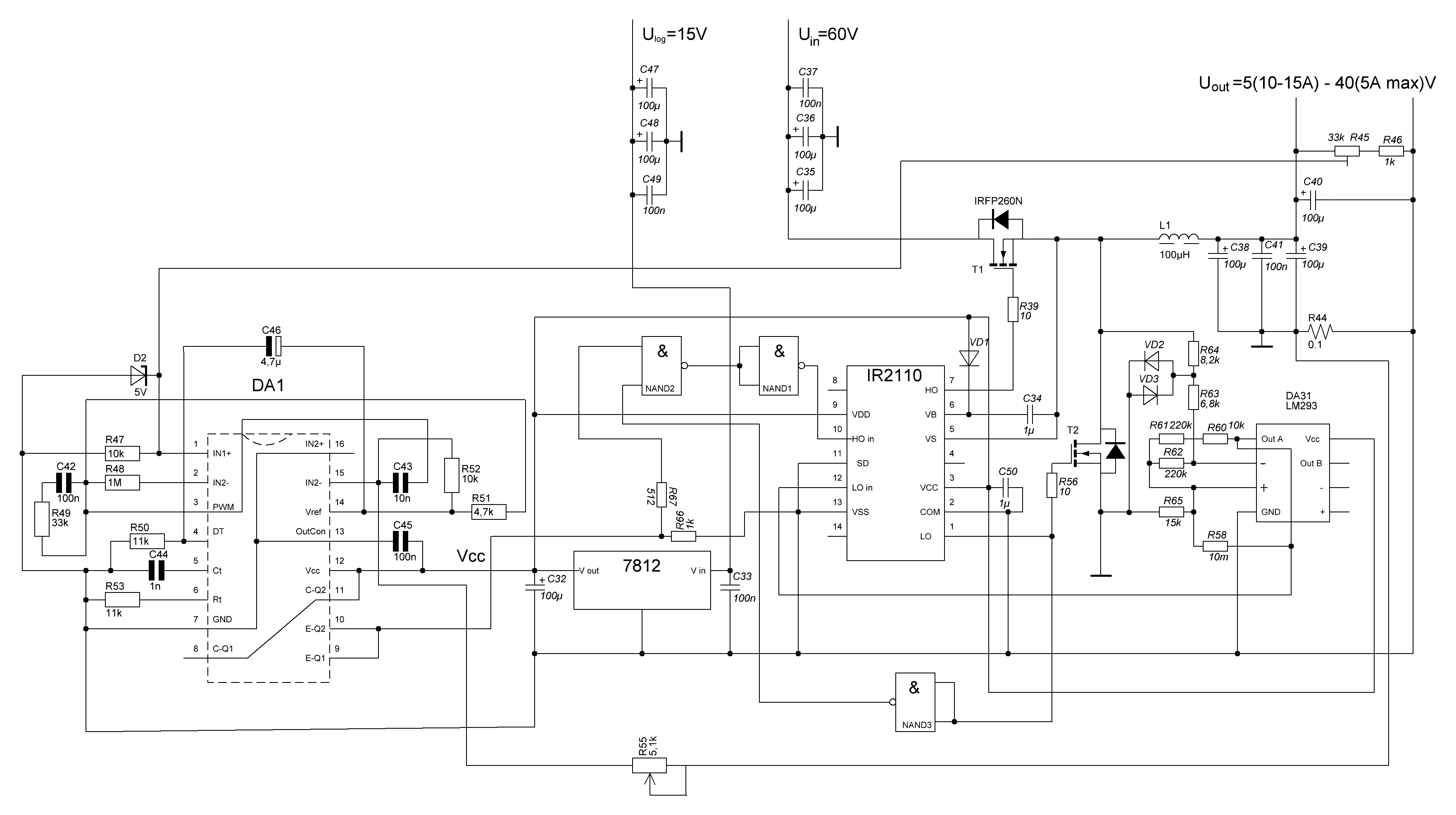 Tc710 схема включения