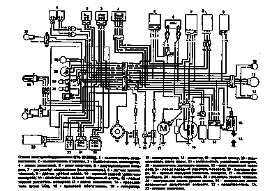 Хонда дио 35 электрическая схема